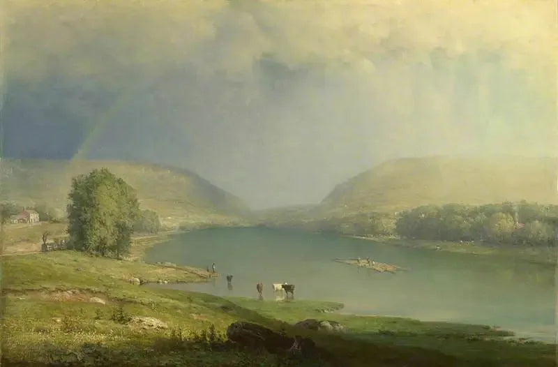 Delawaren vesistöhauta - George Inness