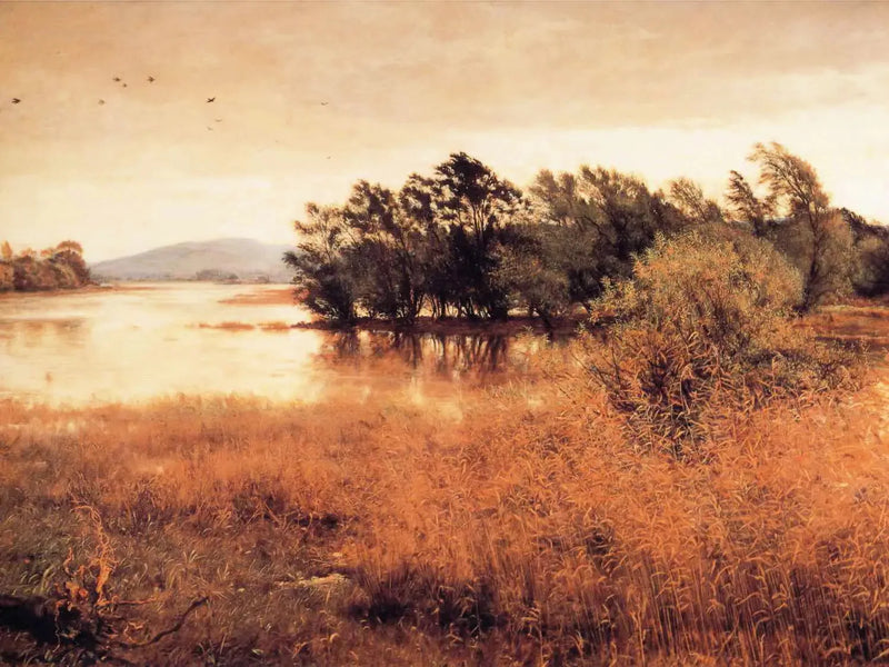 Lokakuun kylmyys - John Everett Millais