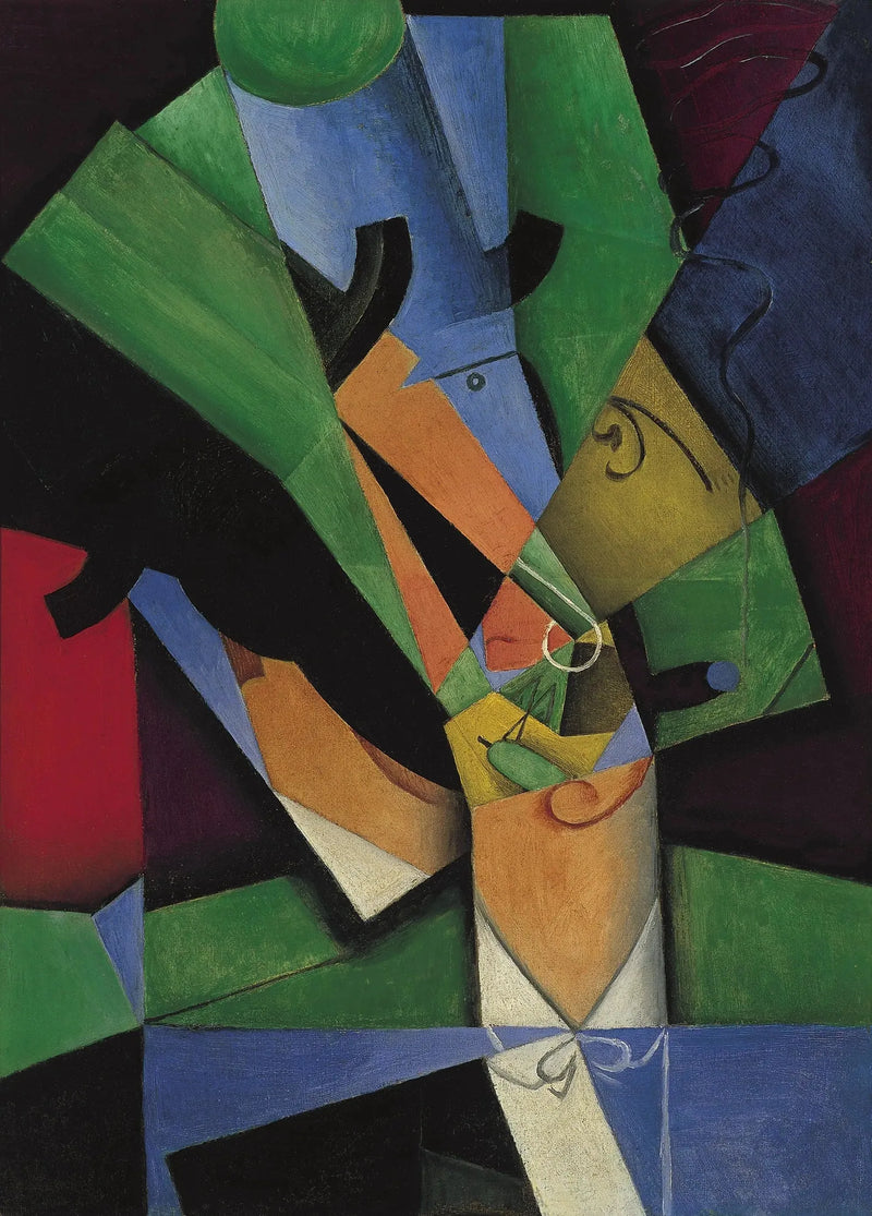Tupakointi (Frank Haviland) - Juan Gris