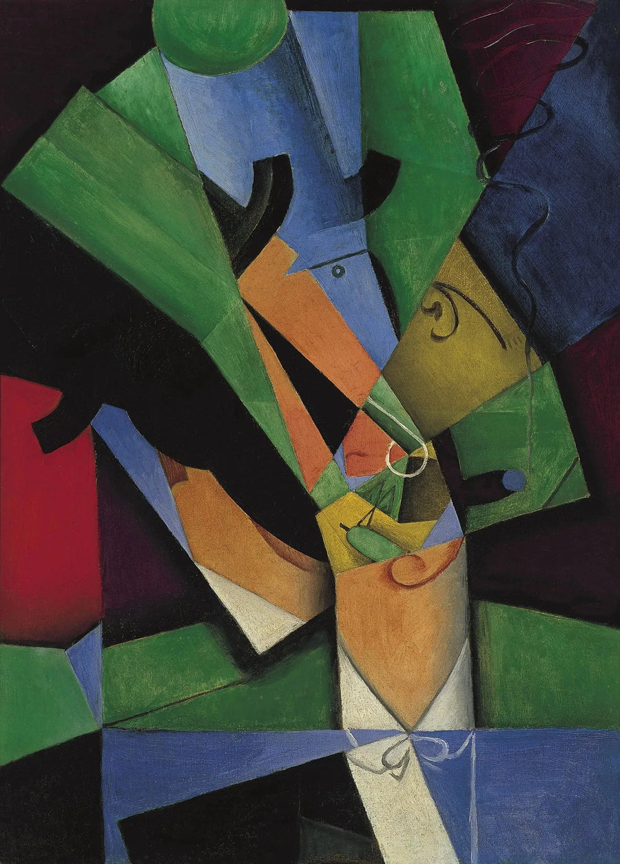 Tupakointi (Frank Haviland) - Juan Gris