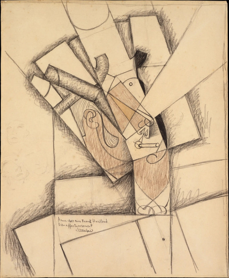 Tupakointi - Juan Gris