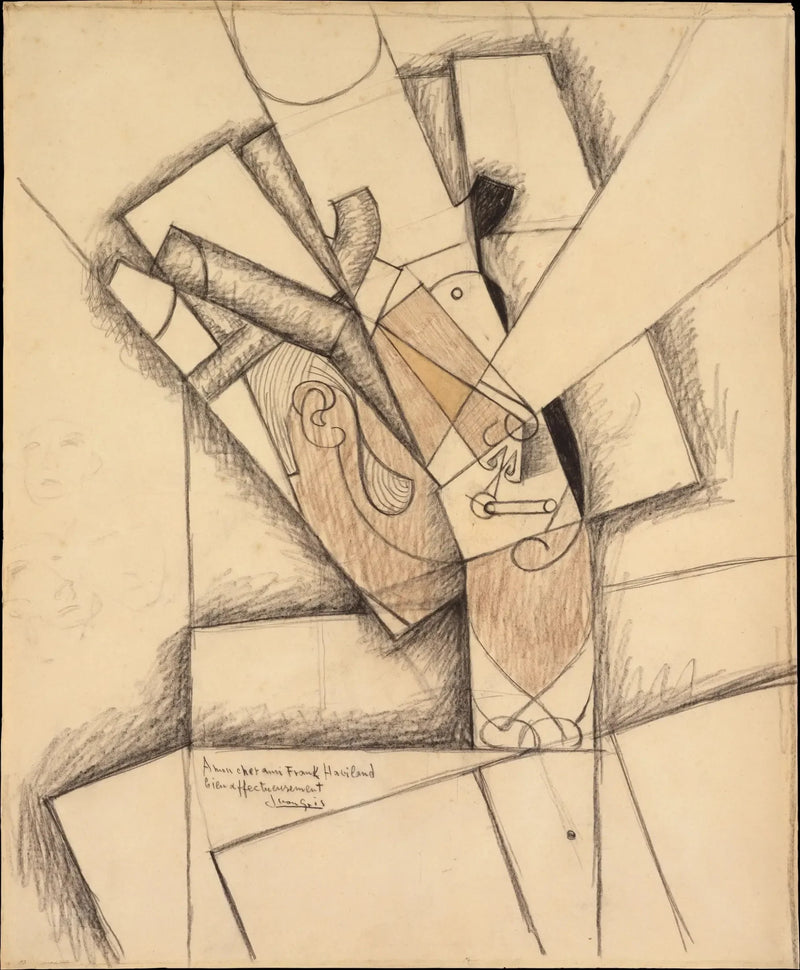 Tupakointi - Juan Gris
