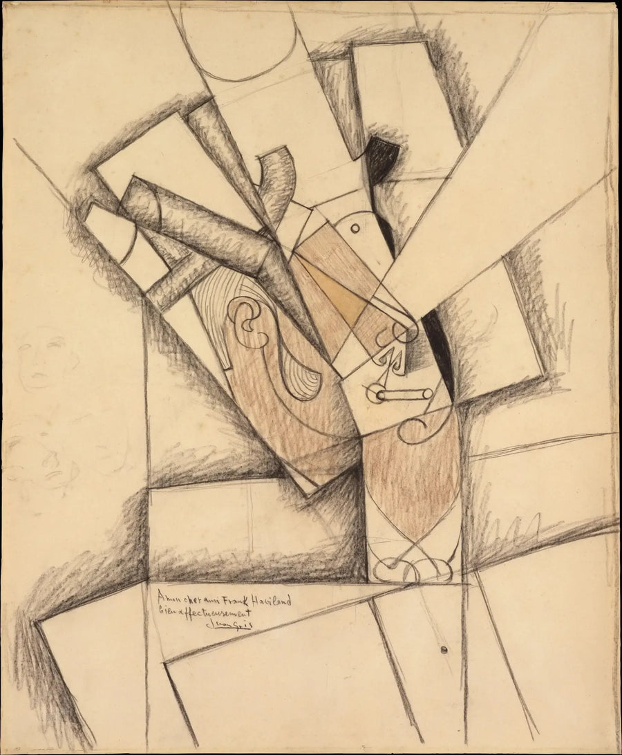 Tupakointi - Juan Gris