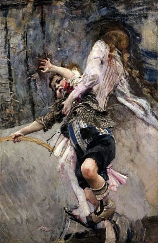 Poika renkaassa - Giovanni Boldini