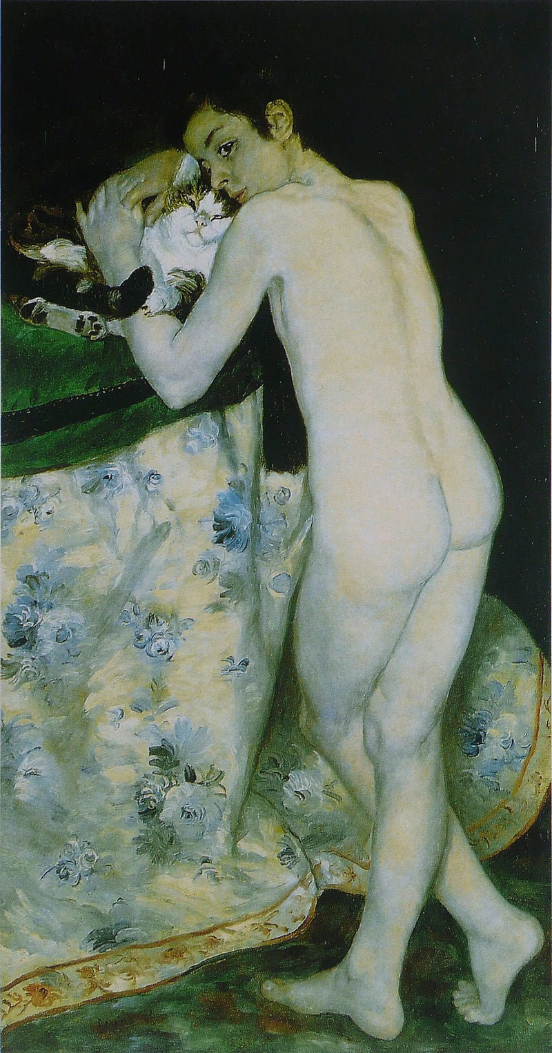 Poika kissan kanssa - Pierre-Auguste Renoir