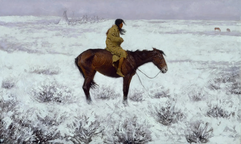 Lauman poika - Frederic Remington