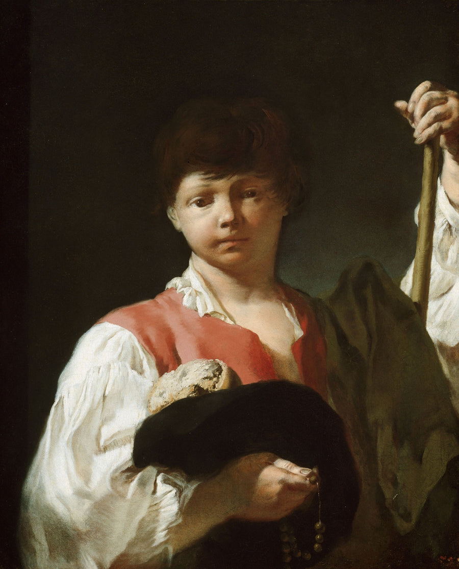 Kerjäläispoika (Nuori pyhiinvaeltaja) - Giovanni Battista Piazzetta