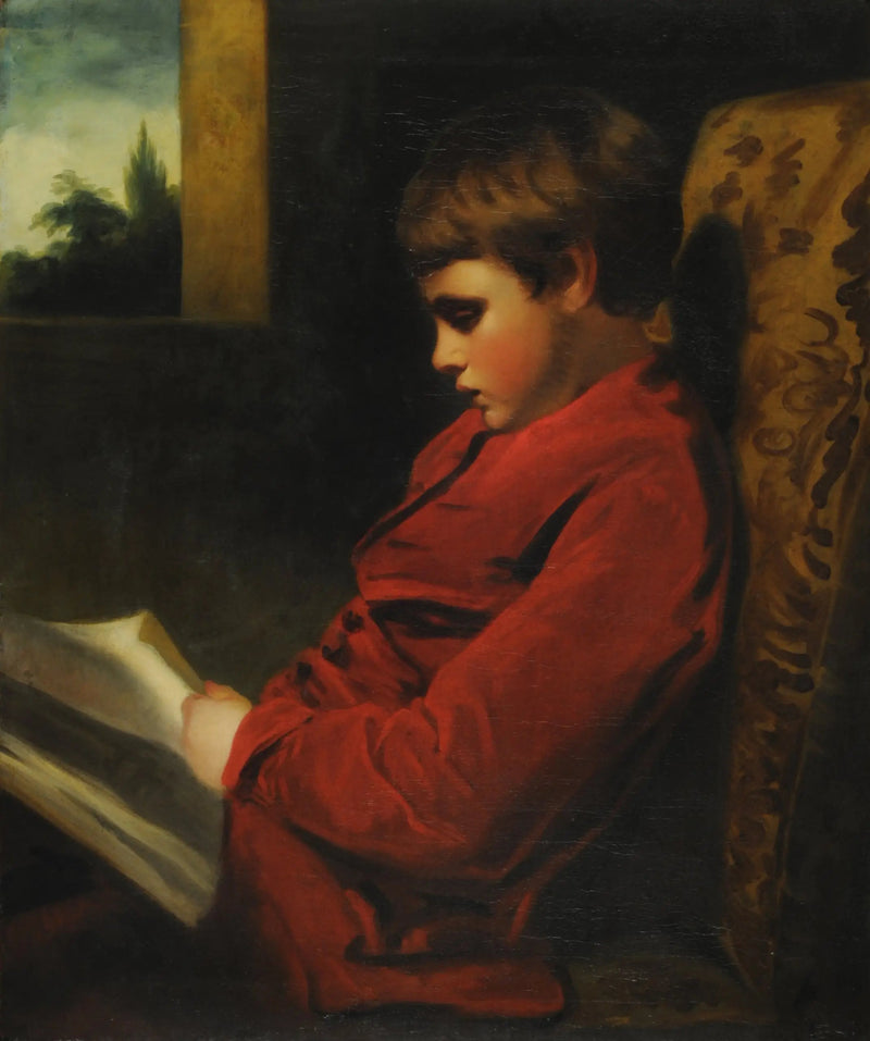 Poika, joka lukee - Joshua Reynolds