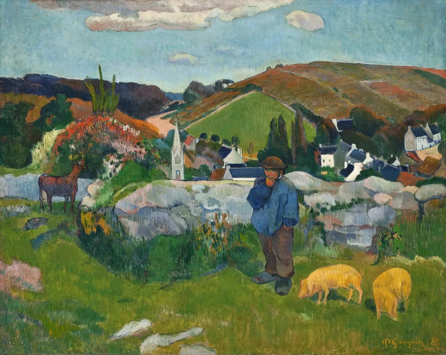 Sianvartija, Bretagne - Paul Gauguin