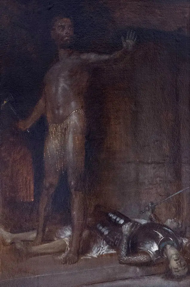 Le gardien du trésor - Arnold Böcklin - Alpha Reproduction