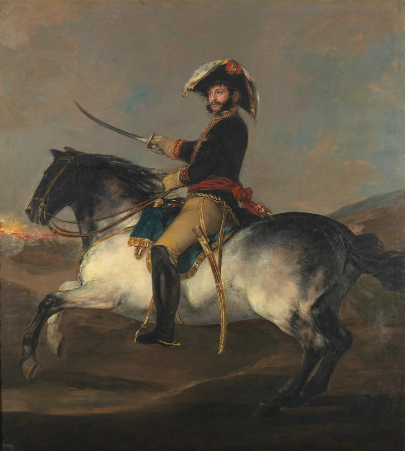 Kenraali José de Palafox hevosella - Francisco de Goya