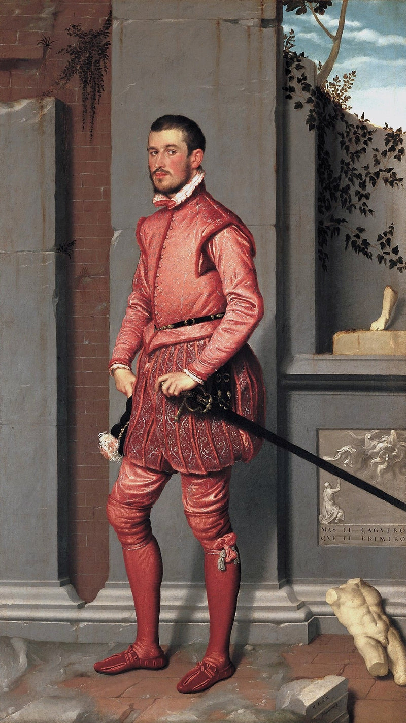 Roosa nuori mies - Giovanni Battista Moroni