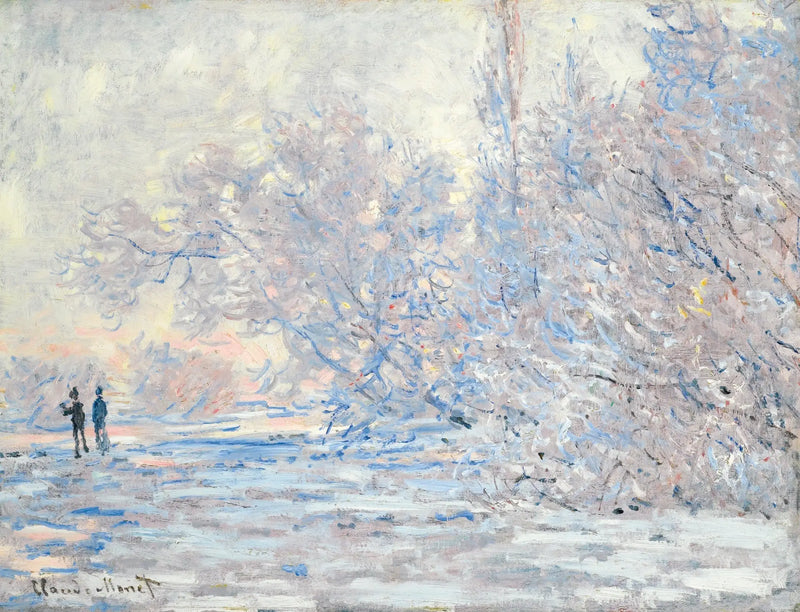 Kuura Givernyssä - Claude Monet
