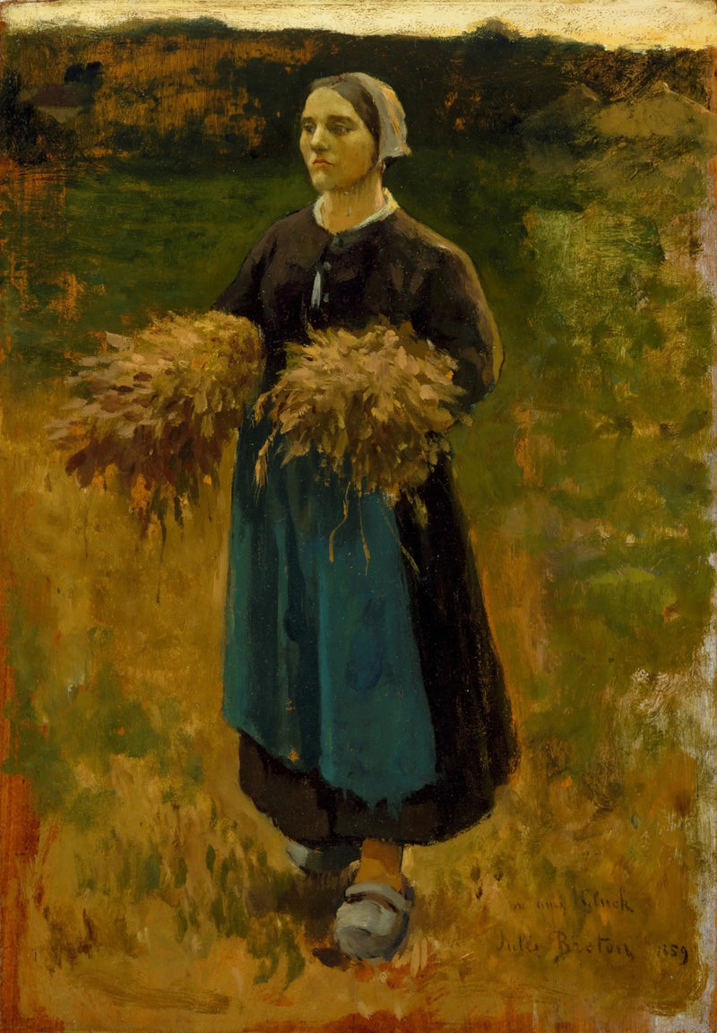 Keräilijä - Jules Breton