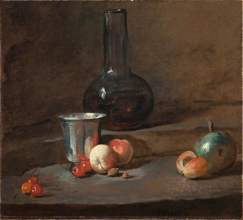 Hopeinen malja - Jean Siméon Chardin