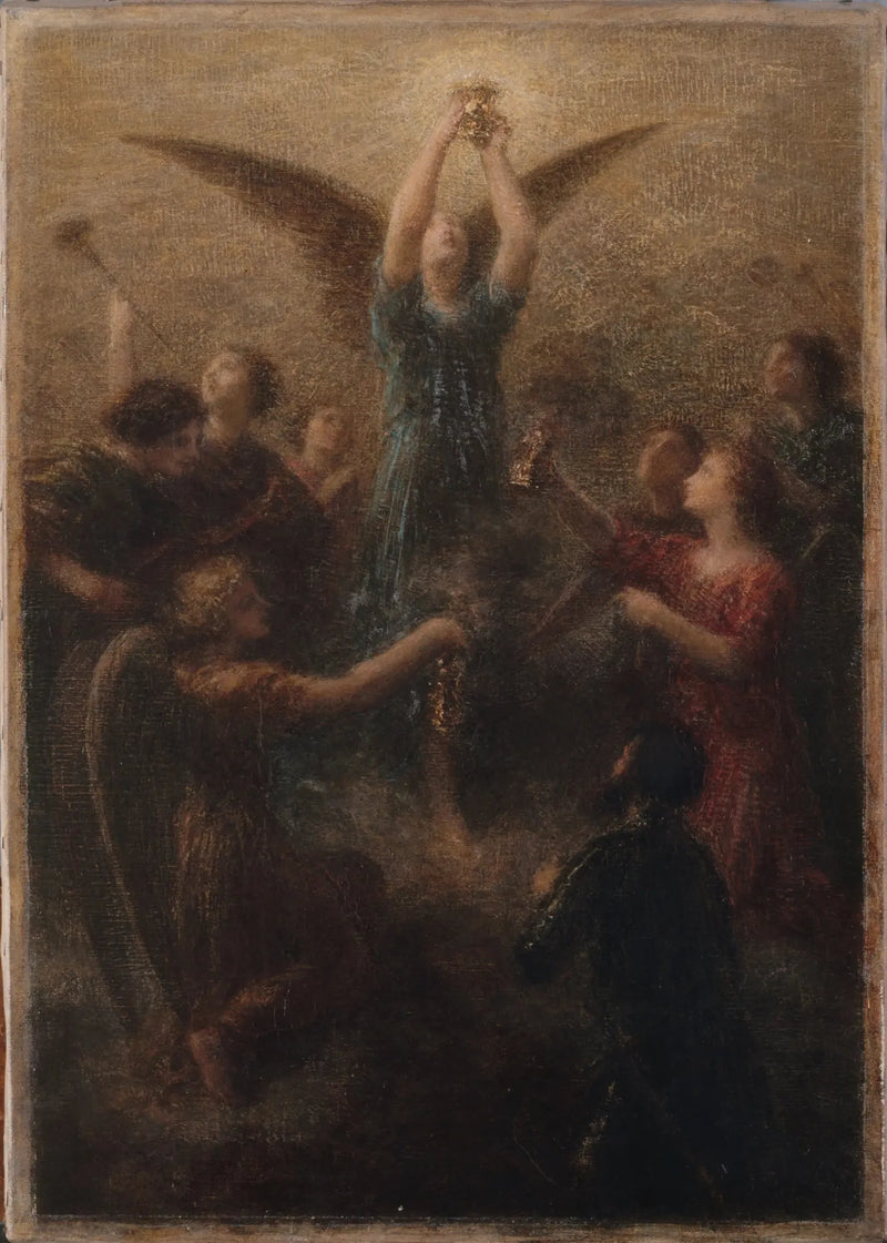 Le Graal. Lohengrinin esikuvia - Henri Fantin-Latour