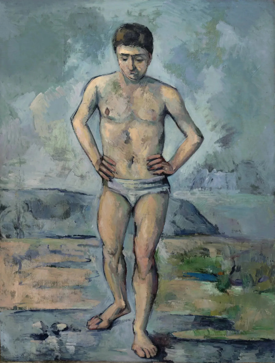 Suuri kylpijä - Paul Cézanne