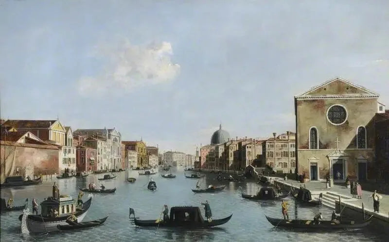 Suuri kanava, Venetsia - Canaletto