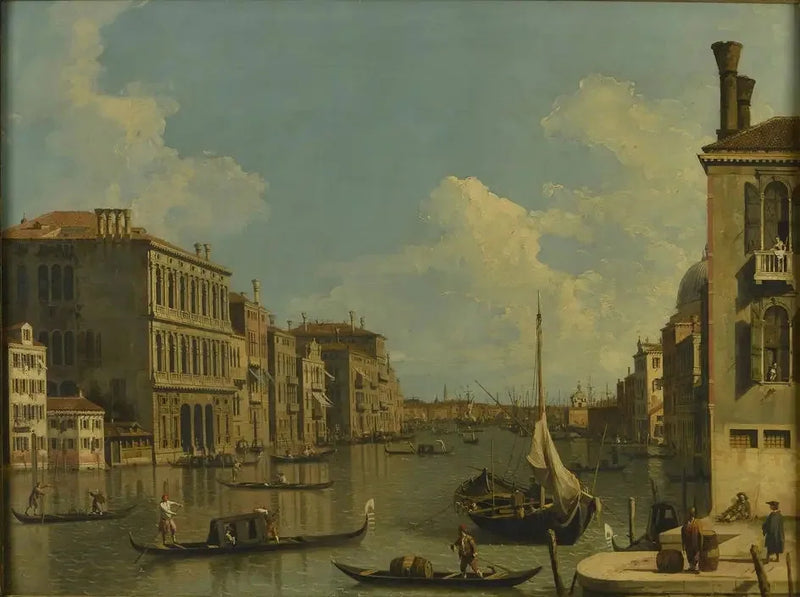 Suuri kanaali, suunta itään S. Vio - Canaletto