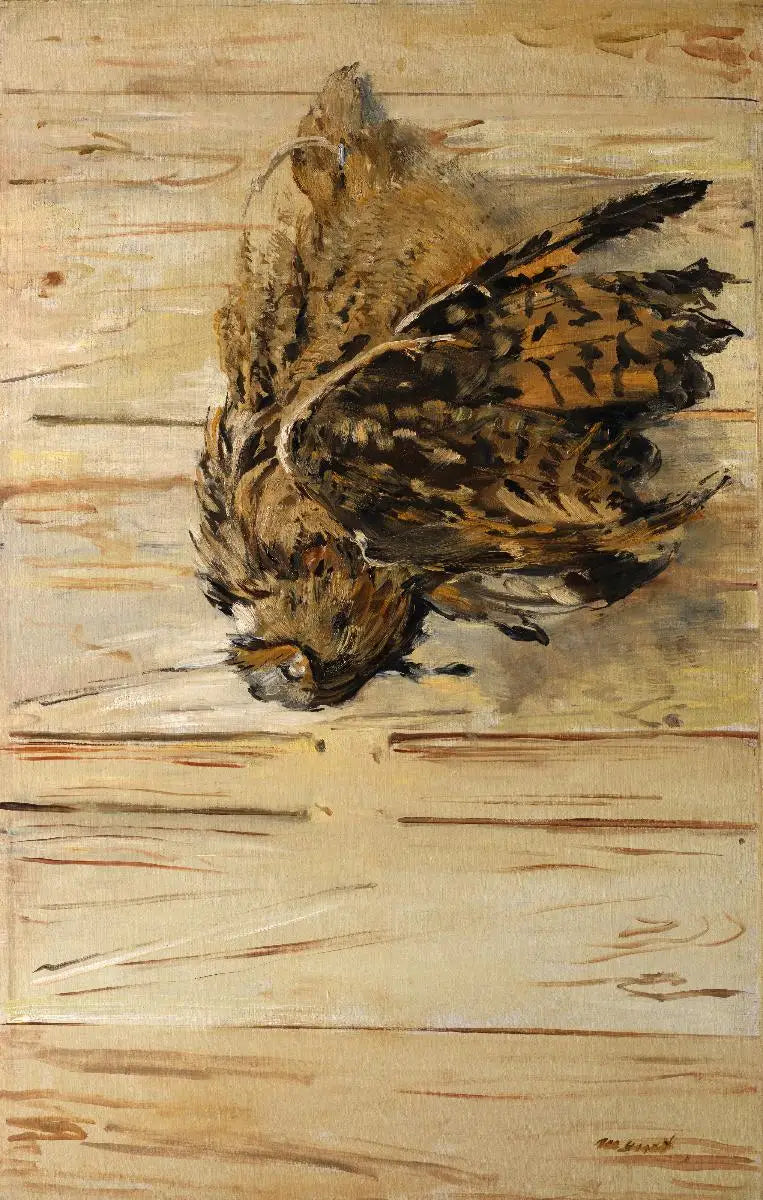 Suuri pöllö - Édouard Manet
