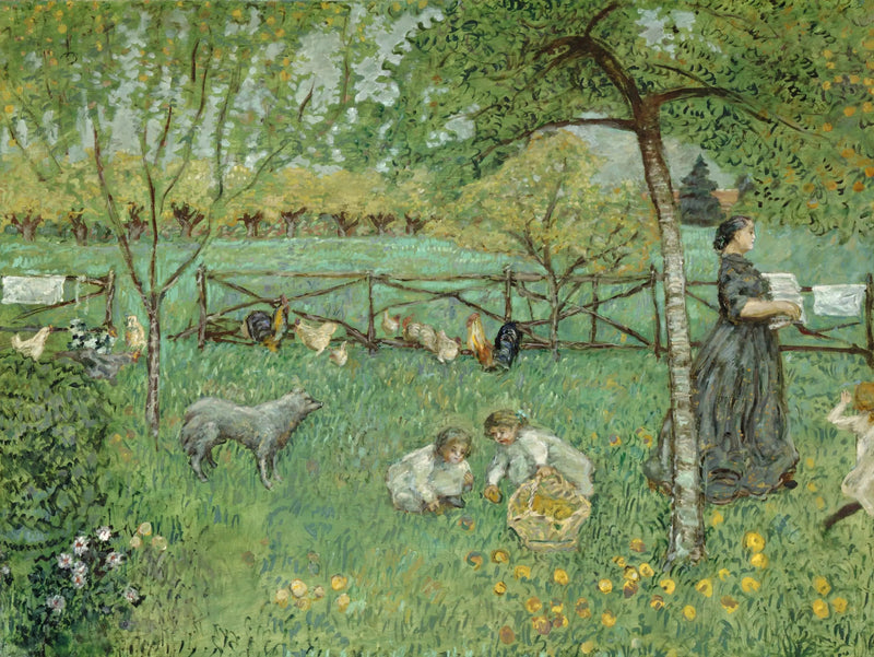 Suuri puutarha - Pierre Bonnard