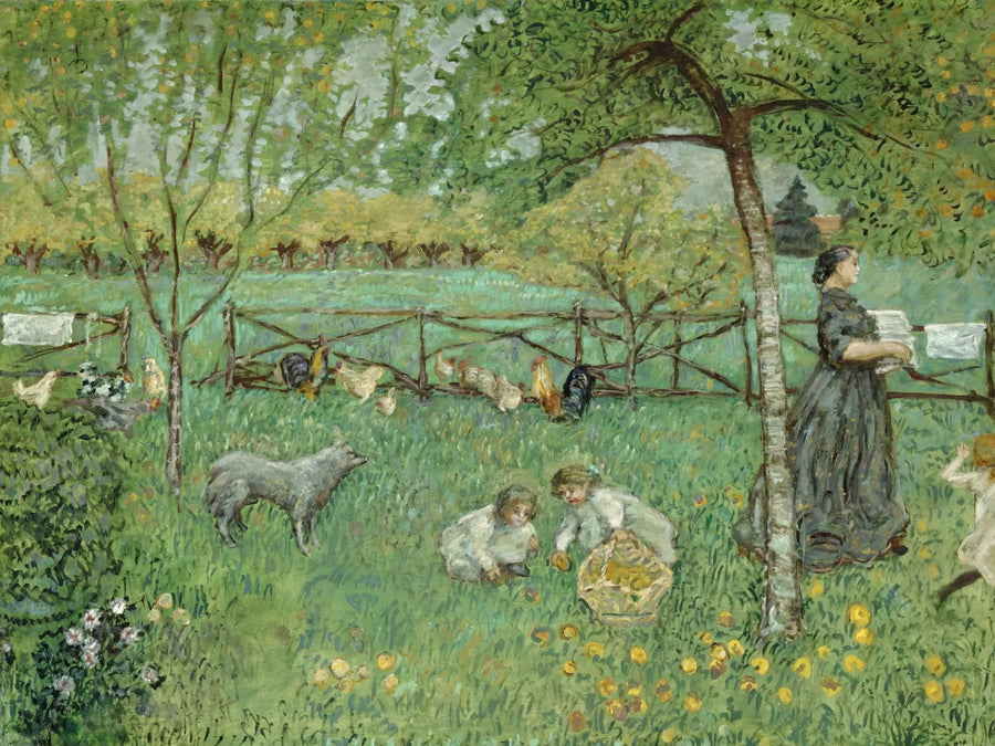 Suuri puutarha - Pierre Bonnard