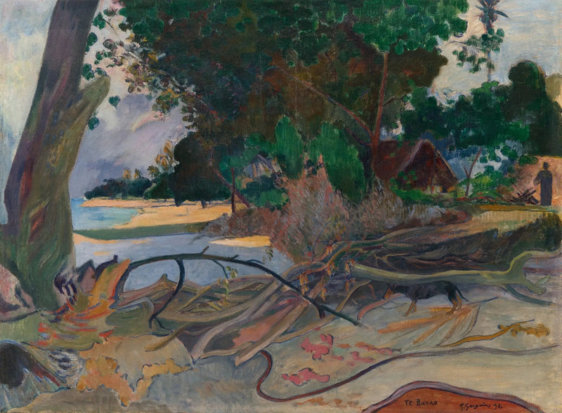 Suuri puu - Paul Gauguin