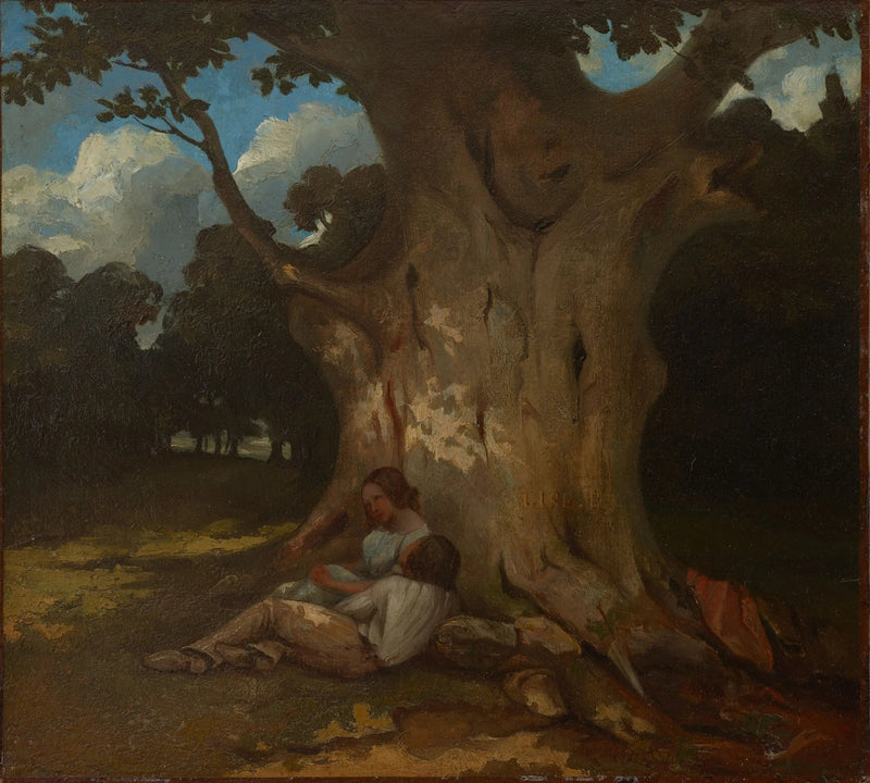 Le Gros Chêne - Gustave Courbet