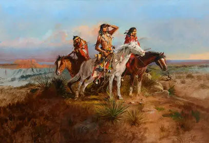Partiolaisryhmä - Charles Marion Russell