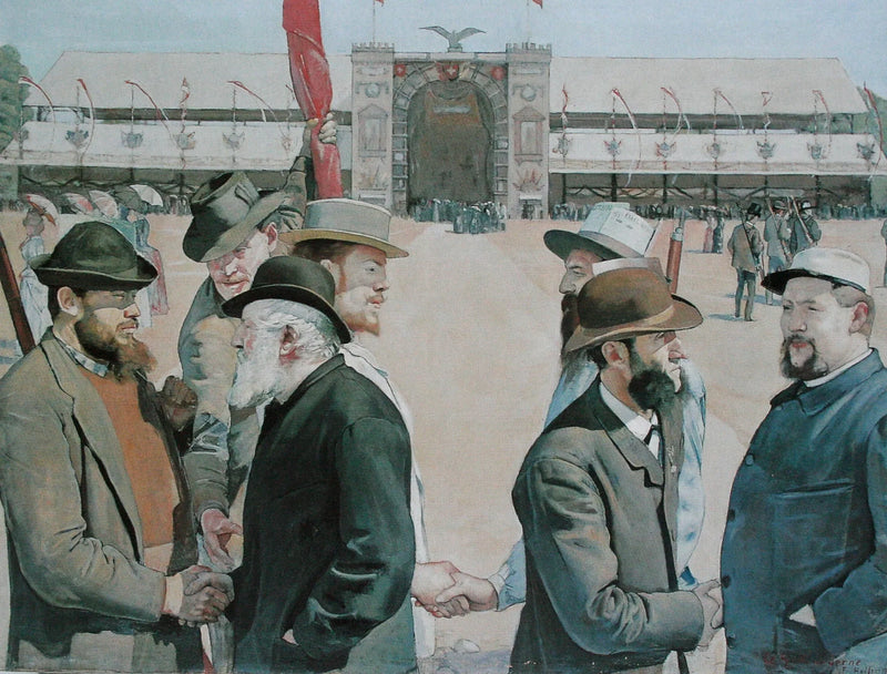 Le Grütli moderni - Ferdinand Hodler