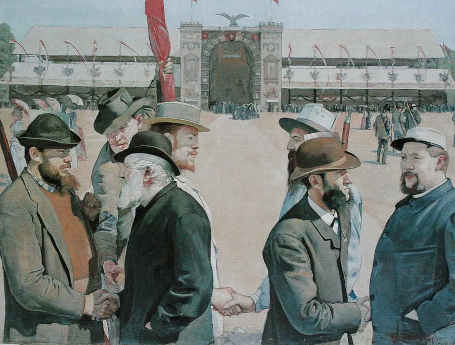 Le Grütli moderni - Ferdinand Hodler