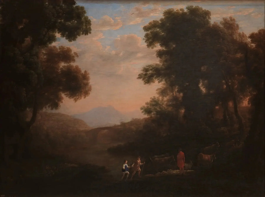 Erään joen silta - Claude Lorrain