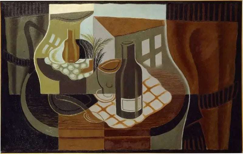 Pöytätaso ikkunan edessä - Juan Gris