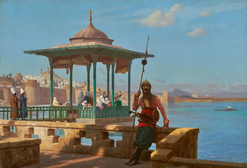 Haremi kioskin sisällä - Jean-Léon Gérôme