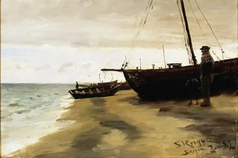 Skagenin eteläinen pyökki. Kesäkuu. - Peder Severin Krøyer