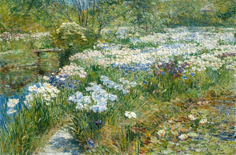 Vesipuutarha - Childe Hassam