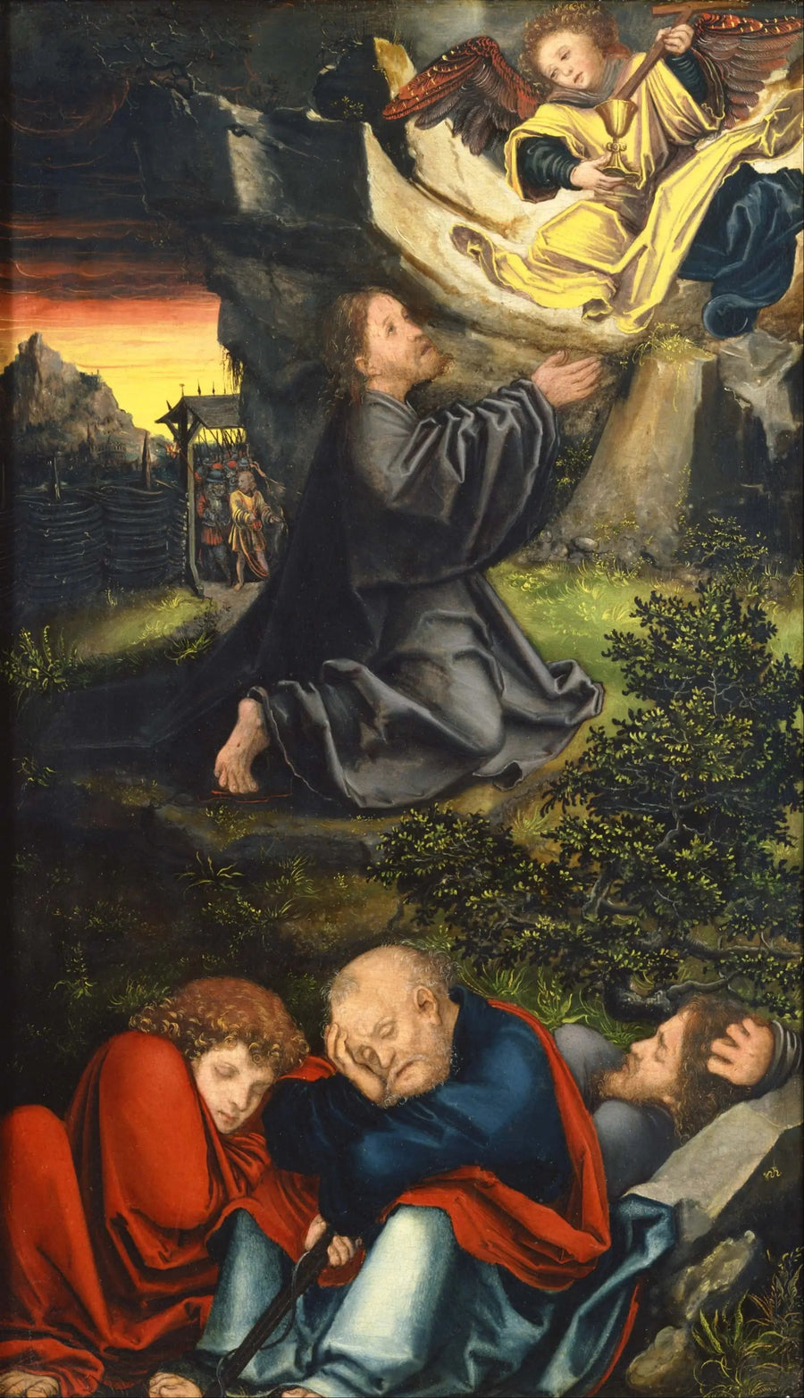 Getsemanen puutarha - Lucas Cranach vanhempi