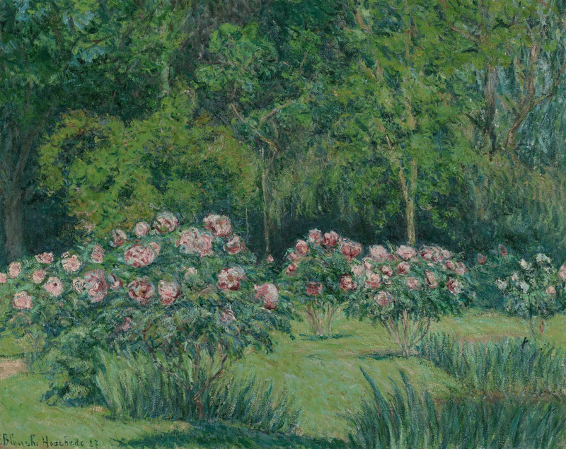 Givernyn puutarha - Blanche Hoschéde Monet