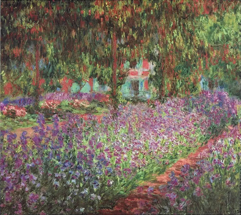 Taiteilijan puutarha Givernyssä - Claude Monet