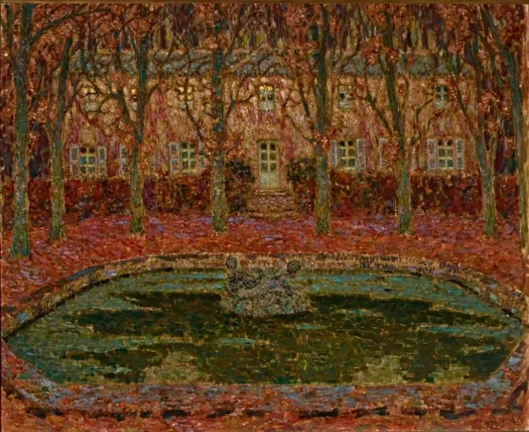 Gerberoyn talon puutarha - Henri Le Sidaner