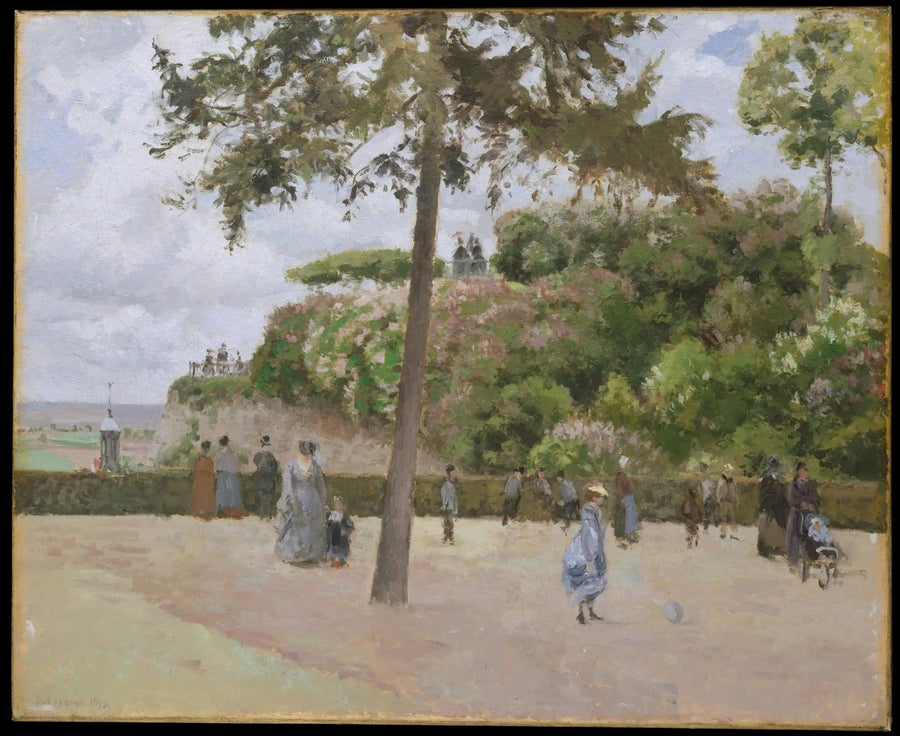 Kaupungin Puutarha, Pontoise - Camille Pissarro