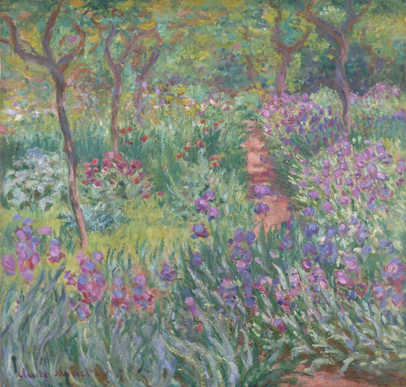 Taiteilijan puutarha Givernyssä - Claude Monet