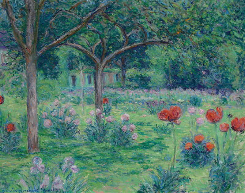 Monet'n puutarha Givernyssä - Blanche Hoschede Monet