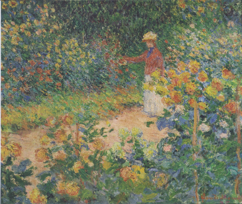 Monetin puutarha Givernyssä - Claude Monet