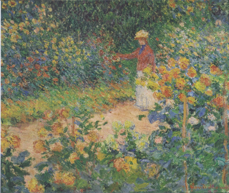 Monetin puutarha Givernyssä - Claude Monet