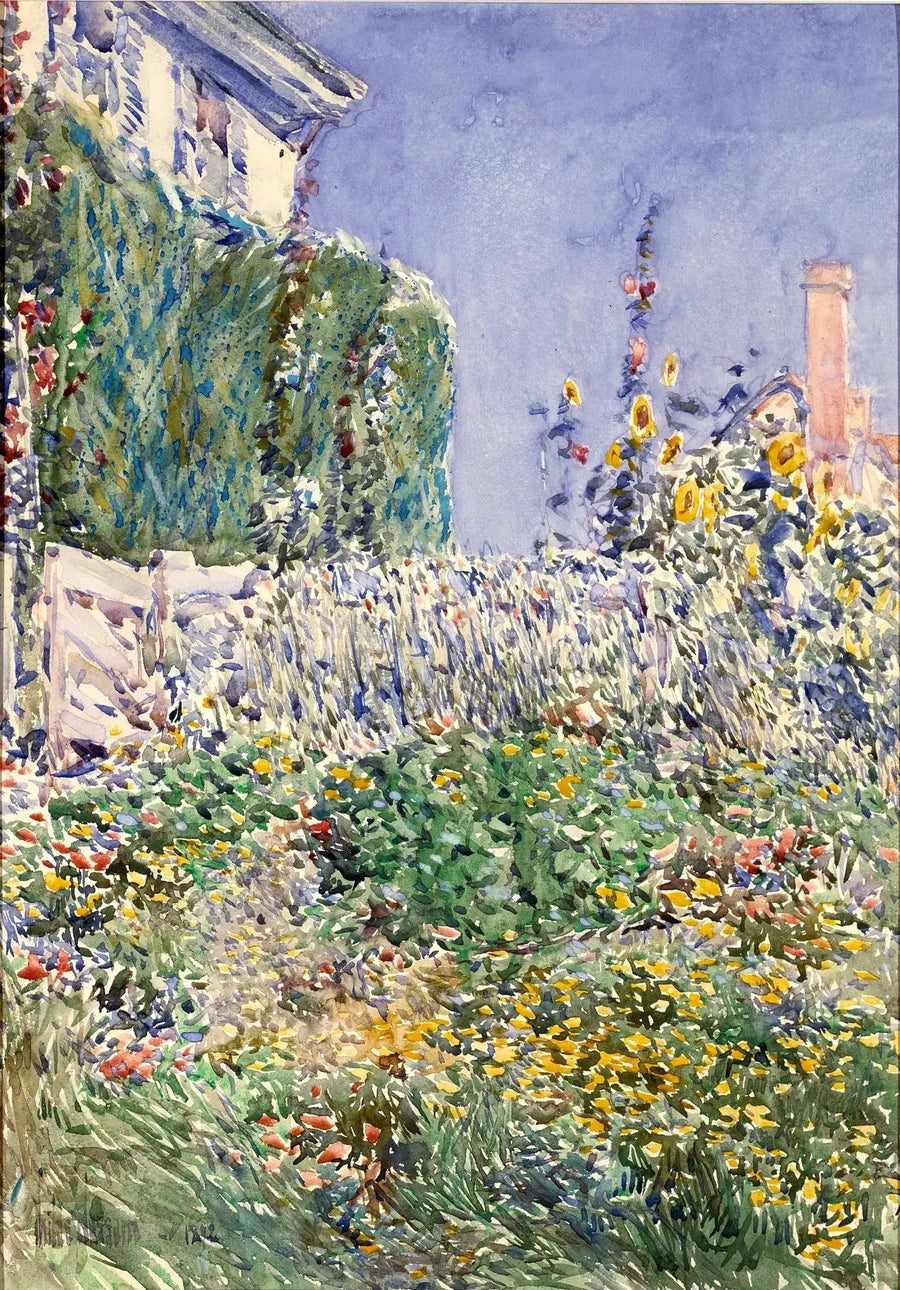 Thaxterin puutarha - Childe Hassam