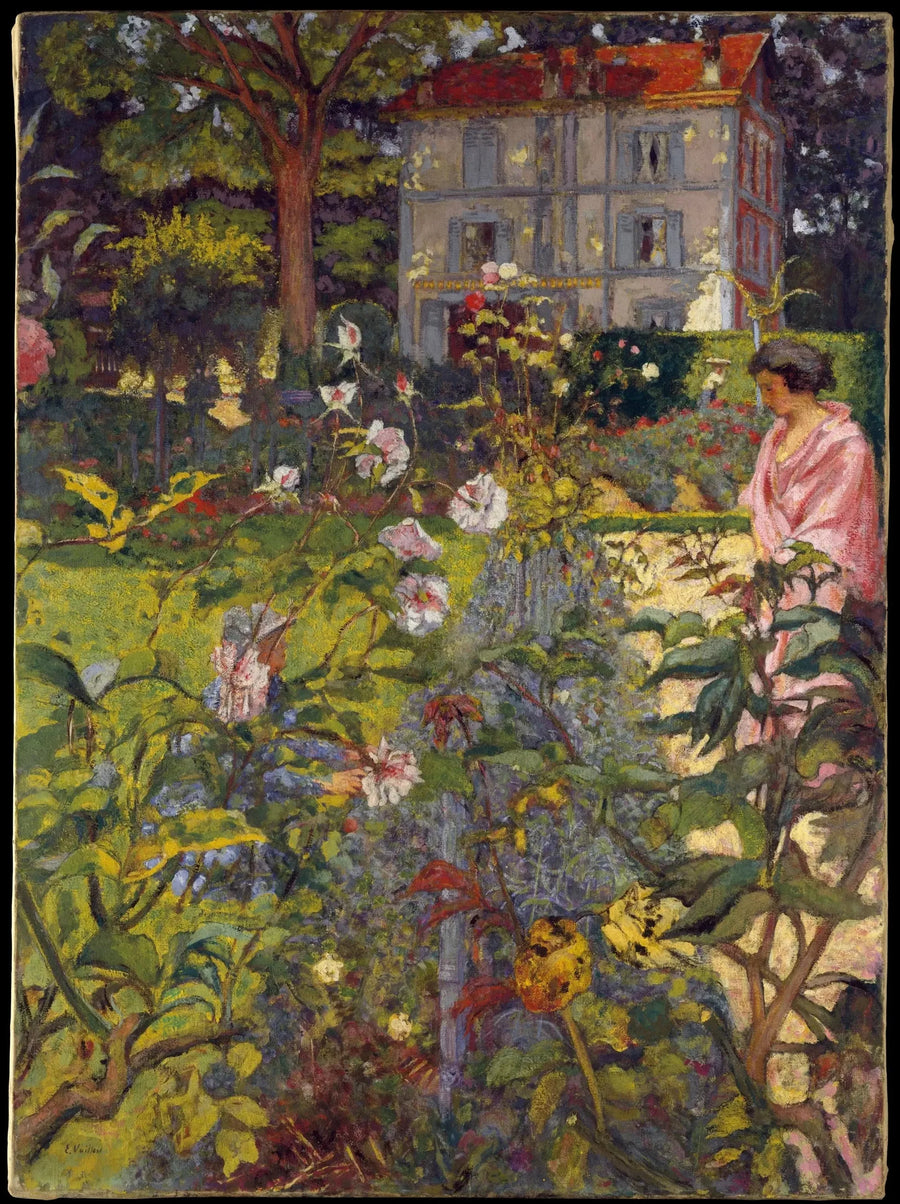 Vaucressonin puutarha - Édouard Vuillard