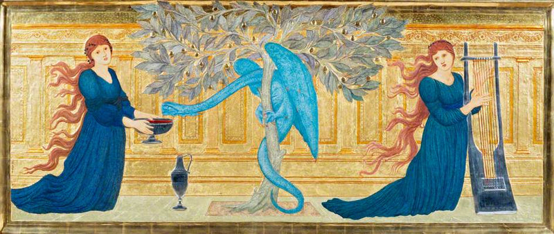 Hesperidien puutarha - Edward Burne-Jones