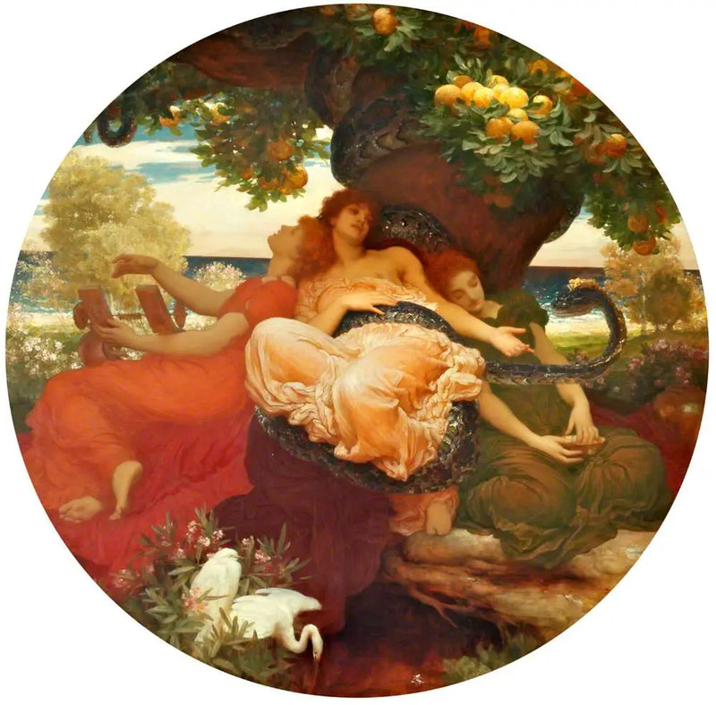 Hesperidien puutarha - Frederic Leighton