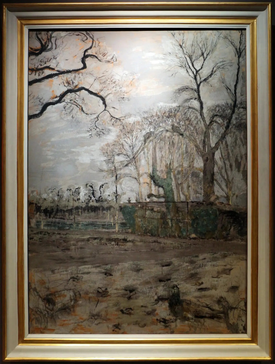 Talvitarha peacoksen kanssa - Édouard Vuillard